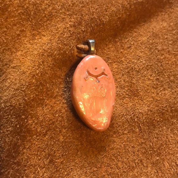 Hand made and hand painted eye necklaces charm. - Picture 2 of 2